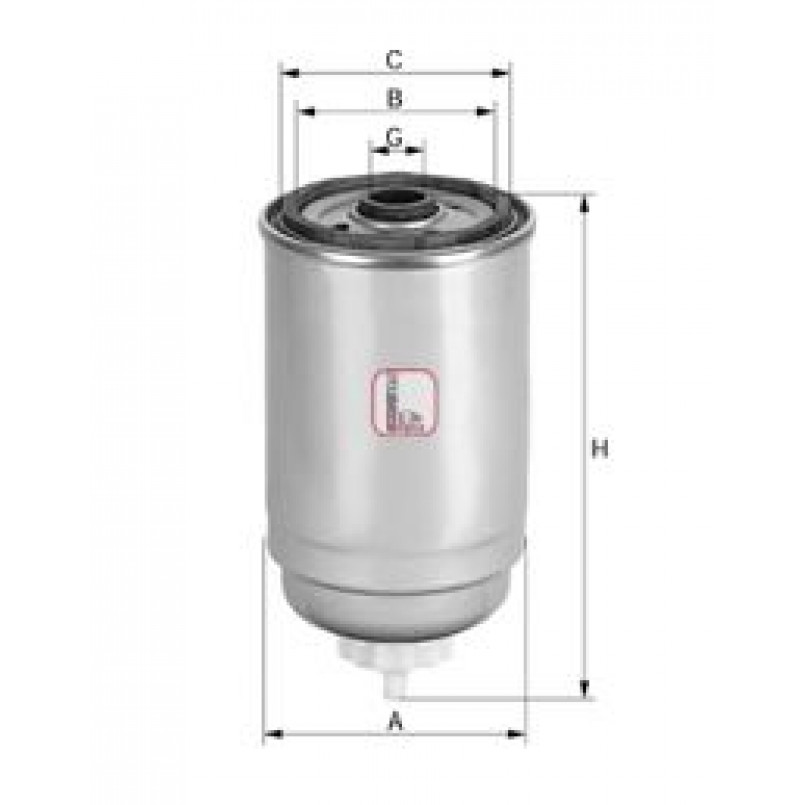 S 4526 NR SOFIMA Фільтр палива